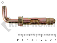 Анкер костыль 16х 80 (2шт)