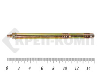 Анкер двойного распирания м6 10х150 (5шт)