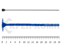 Дюбель "Гриб" с металлическим стержнем и термомостом 10х260 IZM LF СИНИЙ (400шт)