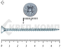 Саморез белый цинк POZY 5х 70 (20шт)