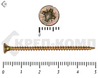 Саморез желтый цинк POZY  3х50 (80шт)