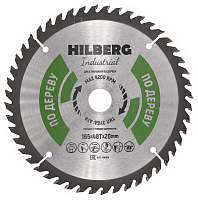 Диск 165*20*48Т, пильный по дереву тонкий рез Hilberg Industrial (1 шт)